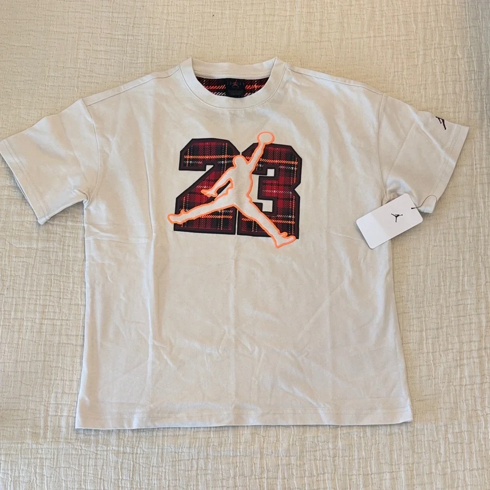 NWT! Jordan Phantom Boys Heavyweight T-Shirt, sz L - Picture 2 of 7